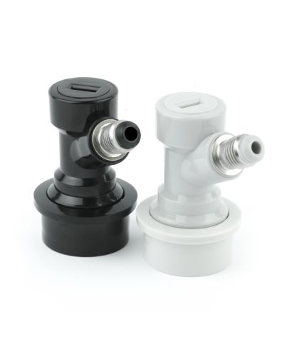 Komplet szybkozłączek Ball Lock cornelius keg (napojowa + gazowa) z gwintem